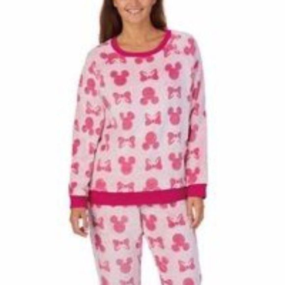 Disney Minnie Mouse Jogger Pajamas Size XXL - Picture 4 of 11